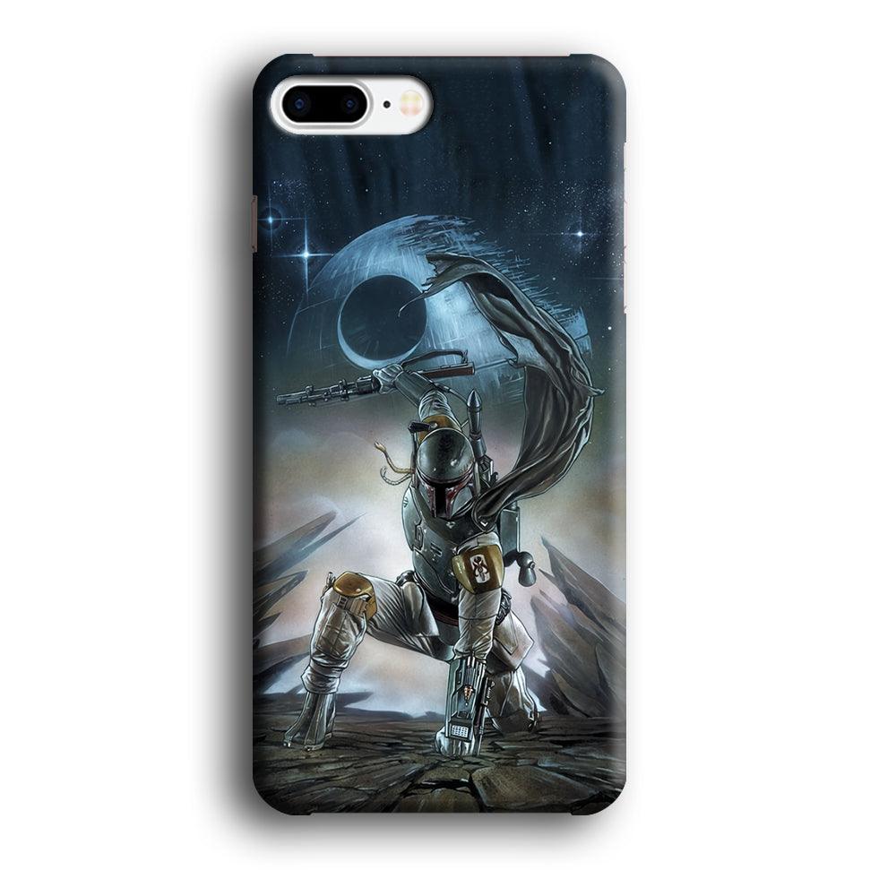 Star Wars Fett in Action iPhone 7 Plus Case-Oxvistore