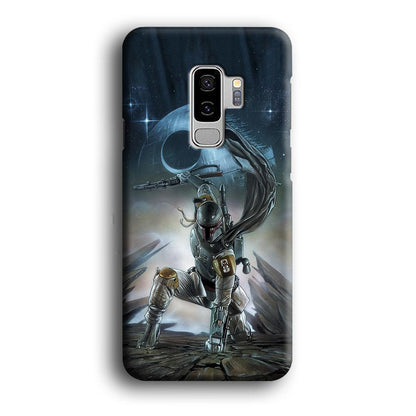 Star Wars Fett in Action Samsung Galaxy S9 Plus Case-Oxvistore