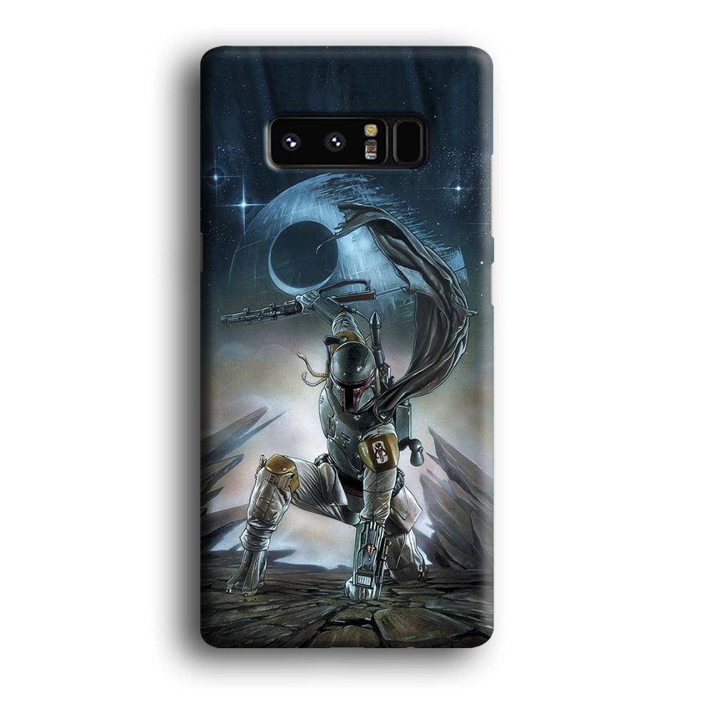 Star Wars Fett in Action Samsung Galaxy Note 8 Case-Oxvistore