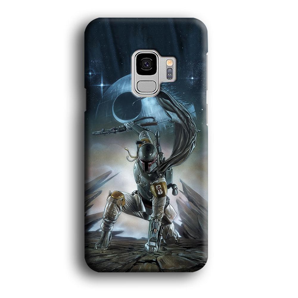 Star Wars Fett in Action Samsung Galaxy S9 Case-Oxvistore