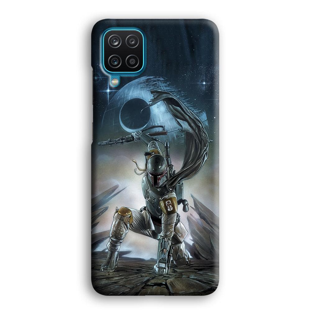 Star Wars Fett in Action Samsung Galaxy A12 Case-Oxvistore