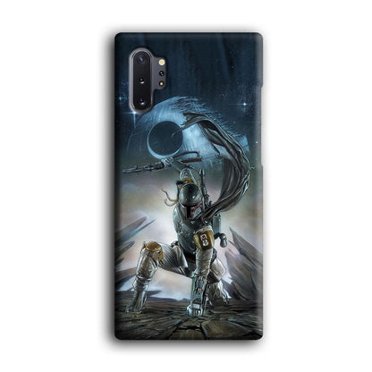 Star Wars Fett in Action Samsung Galaxy Note 10 Plus Case-Oxvistore