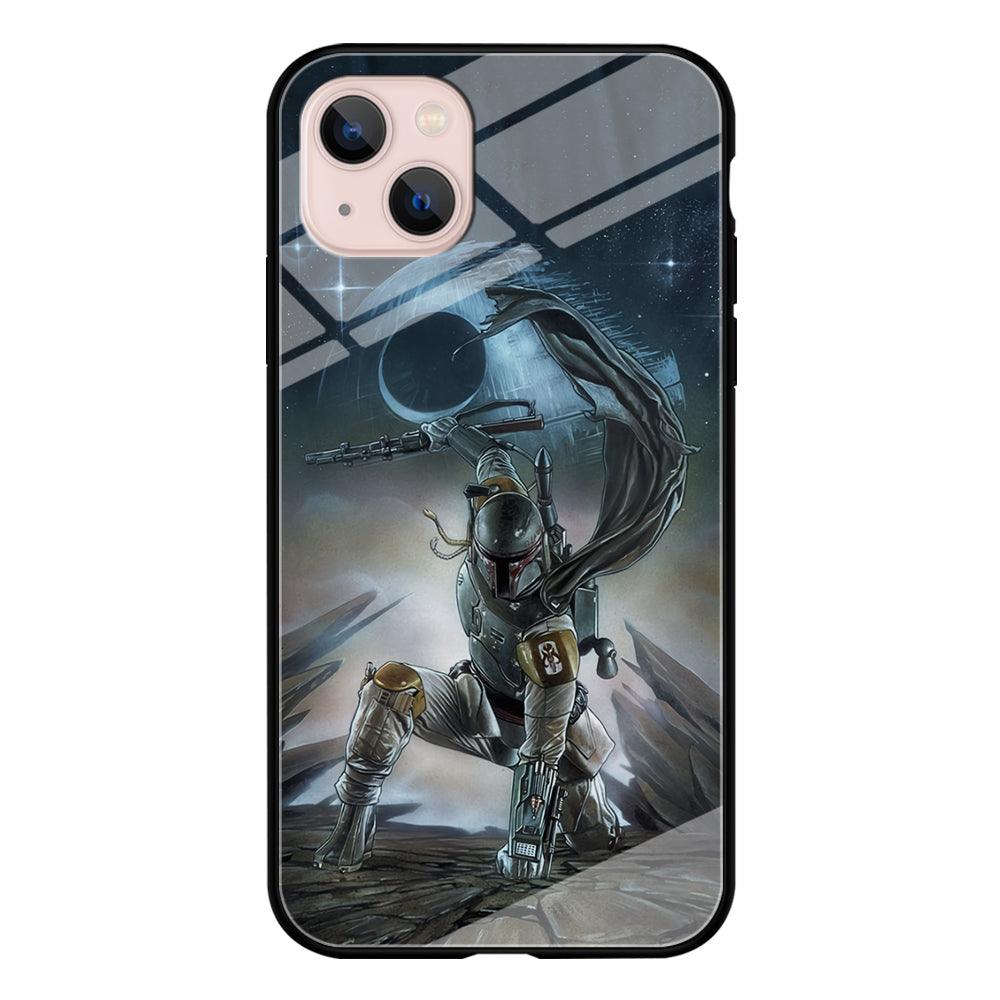 Star Wars Fett in Action iPhone 15 Case-Oxvistore