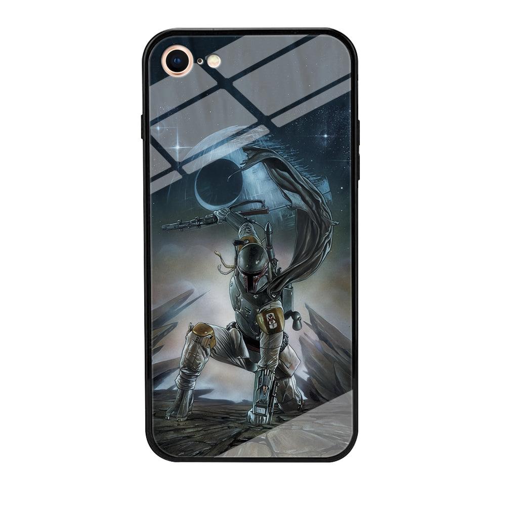 Star Wars Fett in Action iPhone 7 Case-Oxvistore