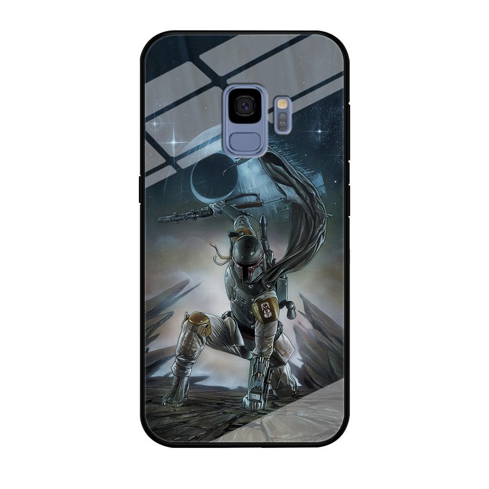 Star Wars Fett in Action Samsung Galaxy S9 Case-Oxvistore