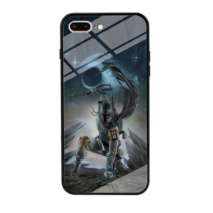 Star Wars Fett in Action iPhone 8 Plus Case-Oxvistore