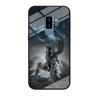 Star Wars Fett in Action Samsung Galaxy S9 Plus Case-Oxvistore