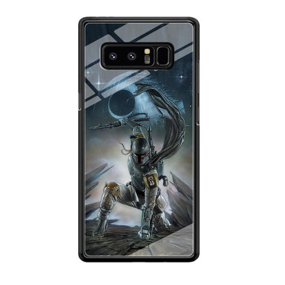 Star Wars Fett in Action Samsung Galaxy Note 8 Case-Oxvistore