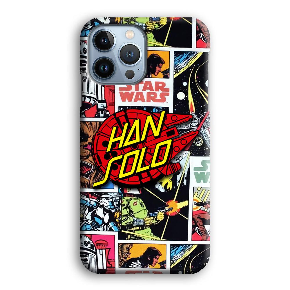 Star Wars Han Solo Sign iPhone 15 Pro Max Case-Oxvistore