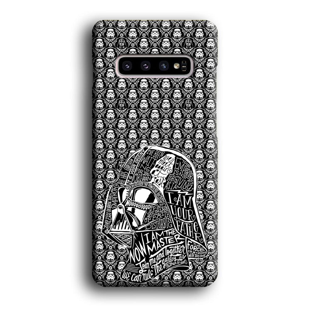 Star Wars Dart Vader Againts Samsung Galaxy S10 Case-Oxvistore