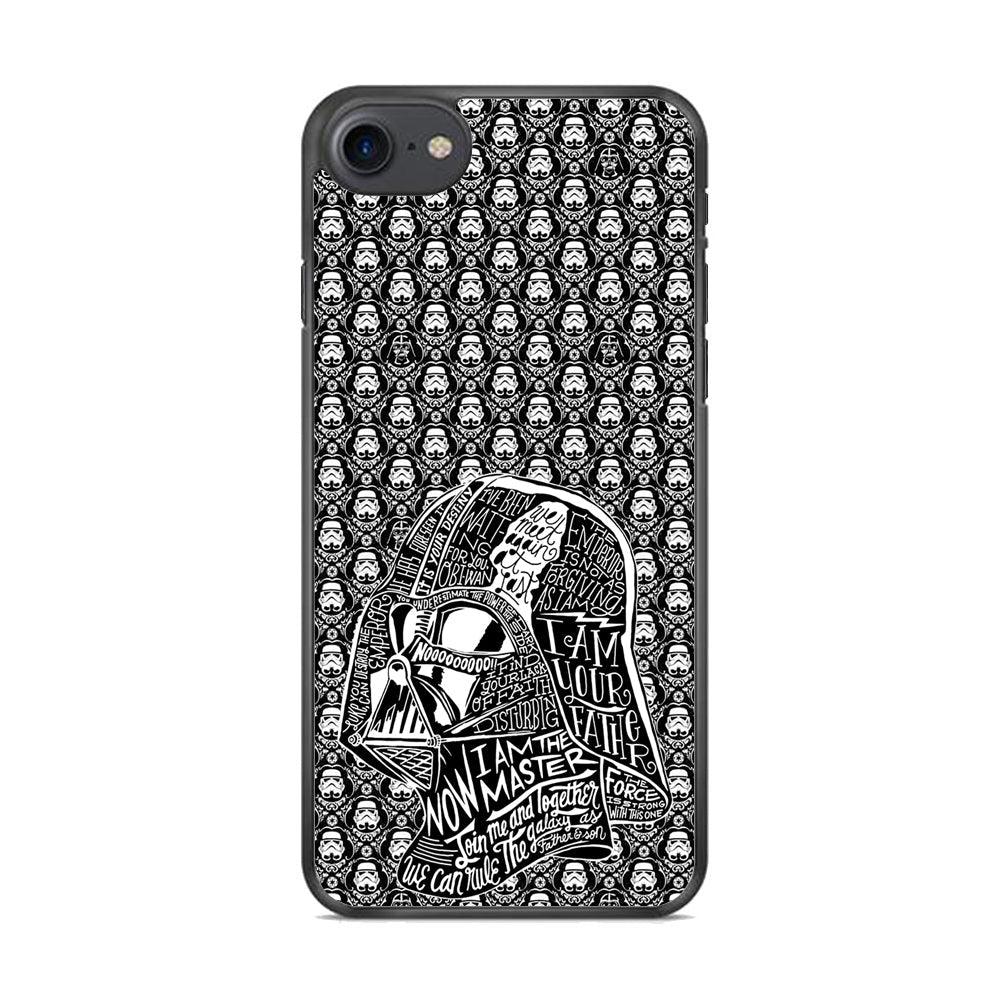 Star Wars Dart Vader Againts iPhone 7 Case-3D Case-Oxvistore