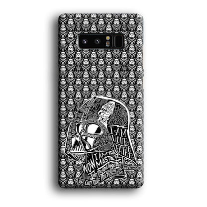 Star Wars Dart Vader Againts Samsung Galaxy Note 8 Case-Oxvistore