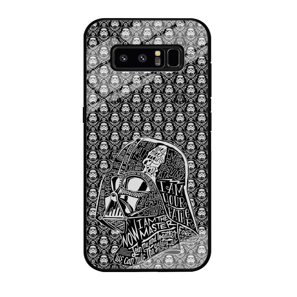 Star Wars Dart Vader Againts Samsung Galaxy Note 8 Case-Oxvistore