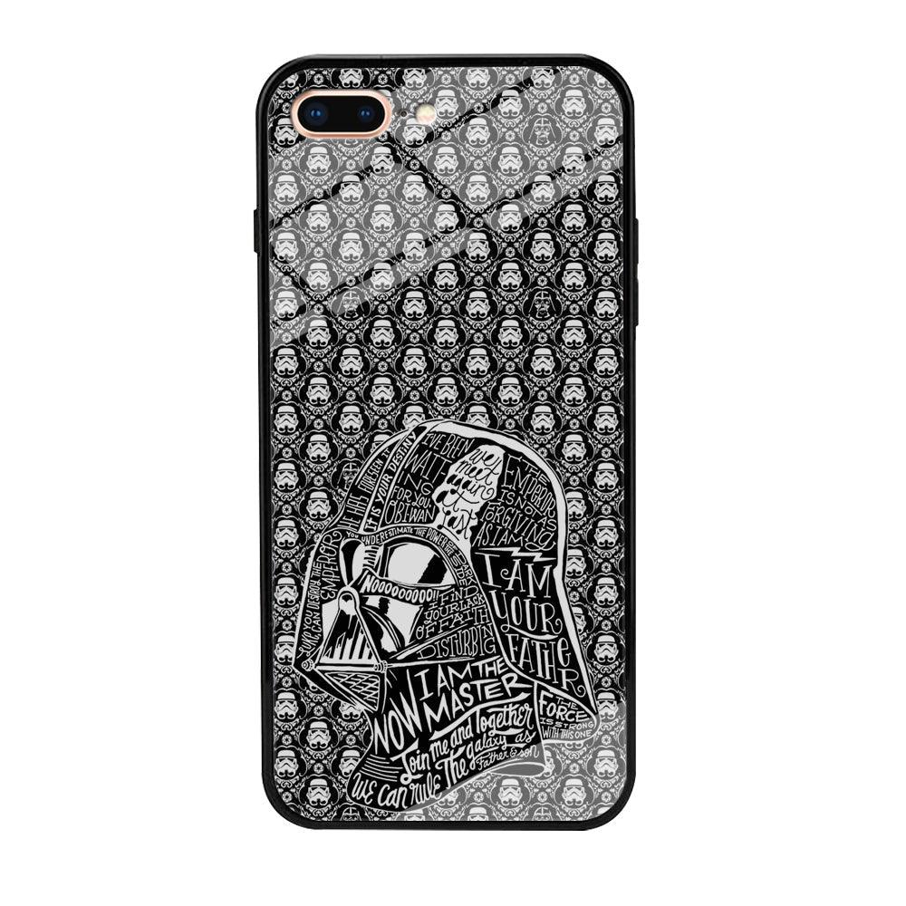 Star Wars Dart Vader Againts iPhone 8 Plus Case-Oxvistore