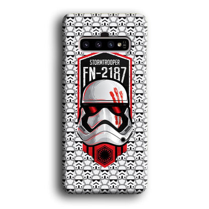 Star Wars FN Stormtrooper Samsung Galaxy S10 Case-Oxvistore