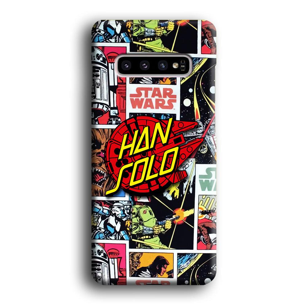 Star Wars Han Solo Sign Samsung Galaxy S10 Case-Oxvistore