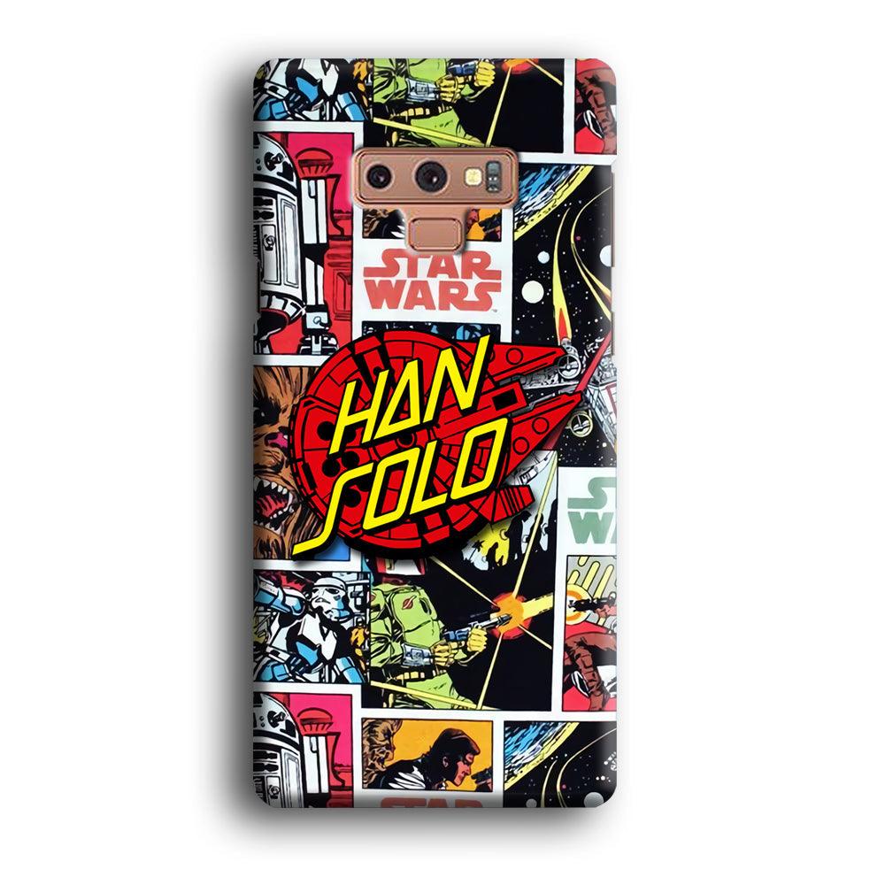 Star Wars Han Solo Sign Samsung Galaxy Note 9 Case-Oxvistore