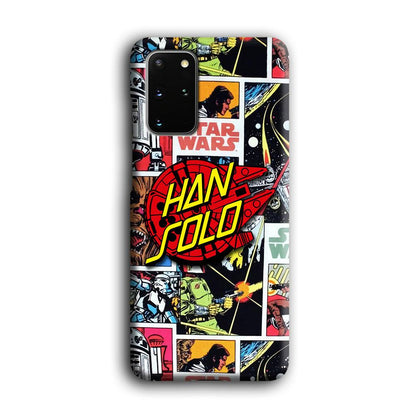 Star Wars Han Solo Sign Samsung Galaxy S20 Plus Case-Oxvistore