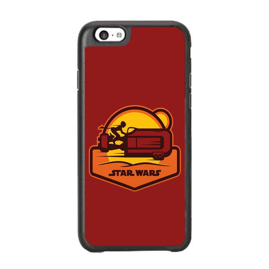 Star Wars Message and Code iPhone 6 | 6s Case-Rubber Black (2D Case)-Oxvistore