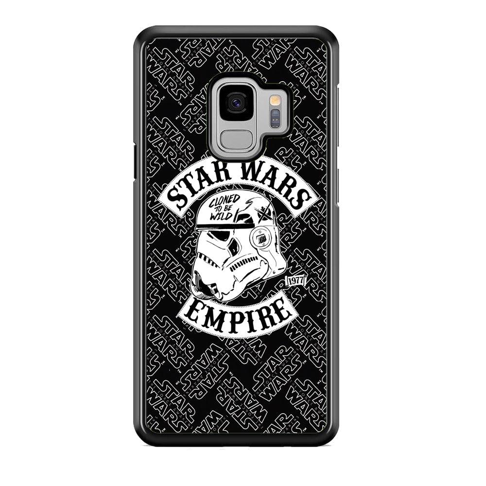 Star Wars Wild Clone Empire Samsung Galaxy S9 Case-Rubber Black (2D Case)-Oxvistore