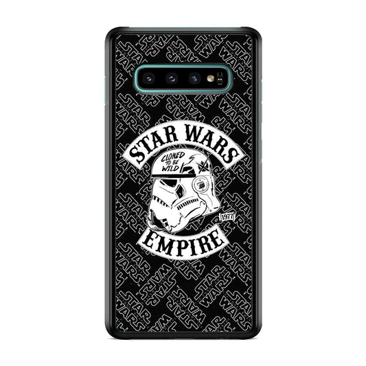 Star Wars Wild Clone Empire Samsung Galaxy S10 Plus Case-Rubber Black (2D Case)-Oxvistore