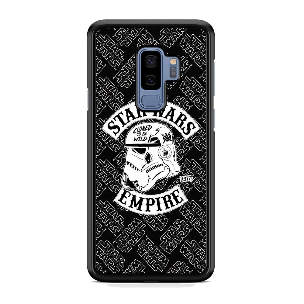 Star Wars Wild Clone Empire Samsung Galaxy S9 Plus Case-Rubber Black (2D Case)-Oxvistore