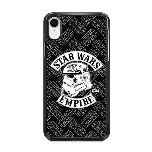 Star Wars Wild Clone Empire iPhone XR Case-Rubber Black (2D Case)-Oxvistore