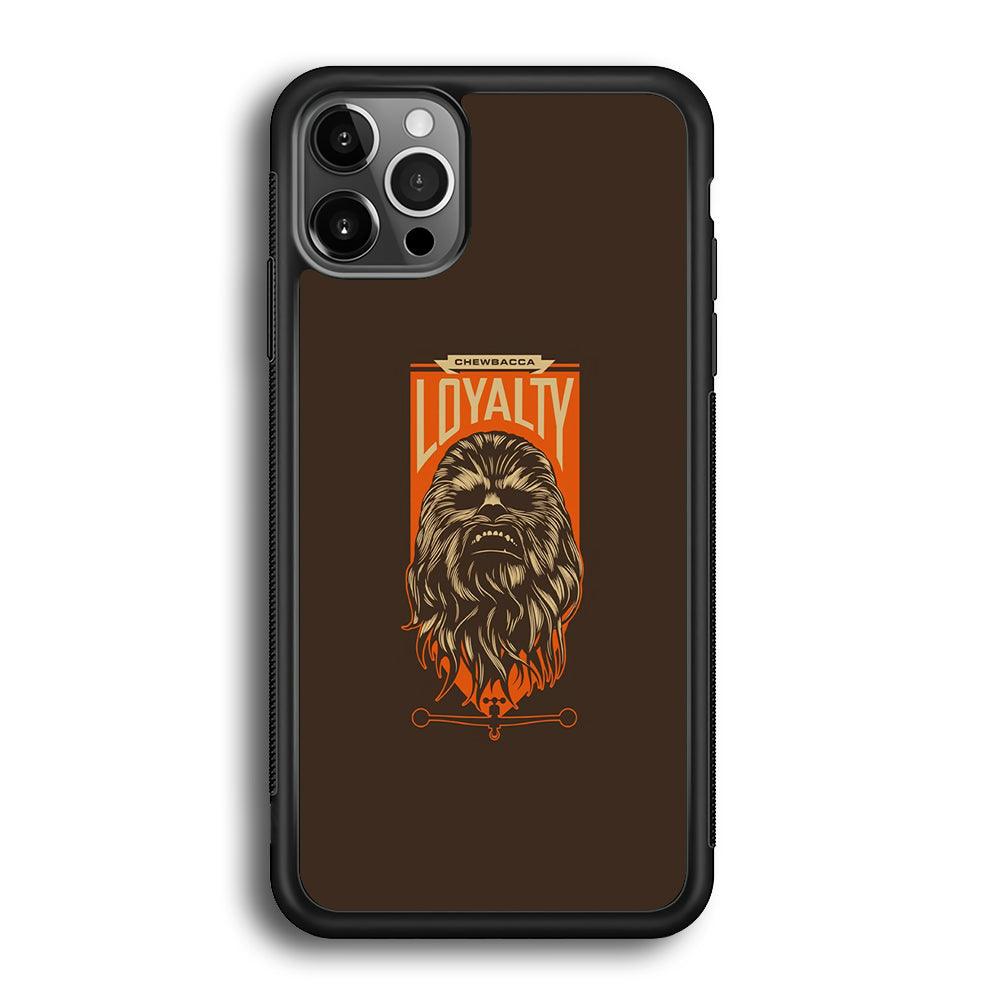 Starwars Chewbacca in Loyalty iPhone 12 Pro Case-Oxvistore