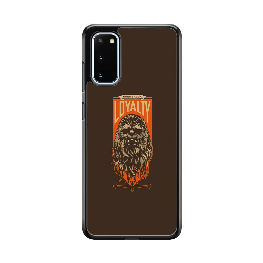 Starwars Chewbacca in Loyalty Samsung Galaxy S20 Case-Oxvistore