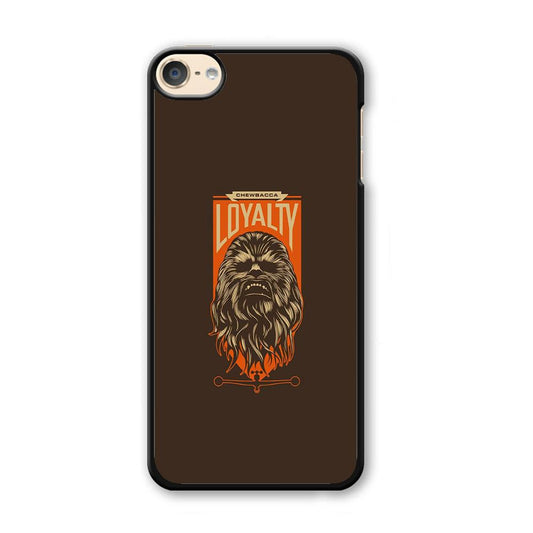 Starwars Chewbacca in Loyalty iPod Touch 6 Case-Plastic Black (2D Case)-Oxvistore