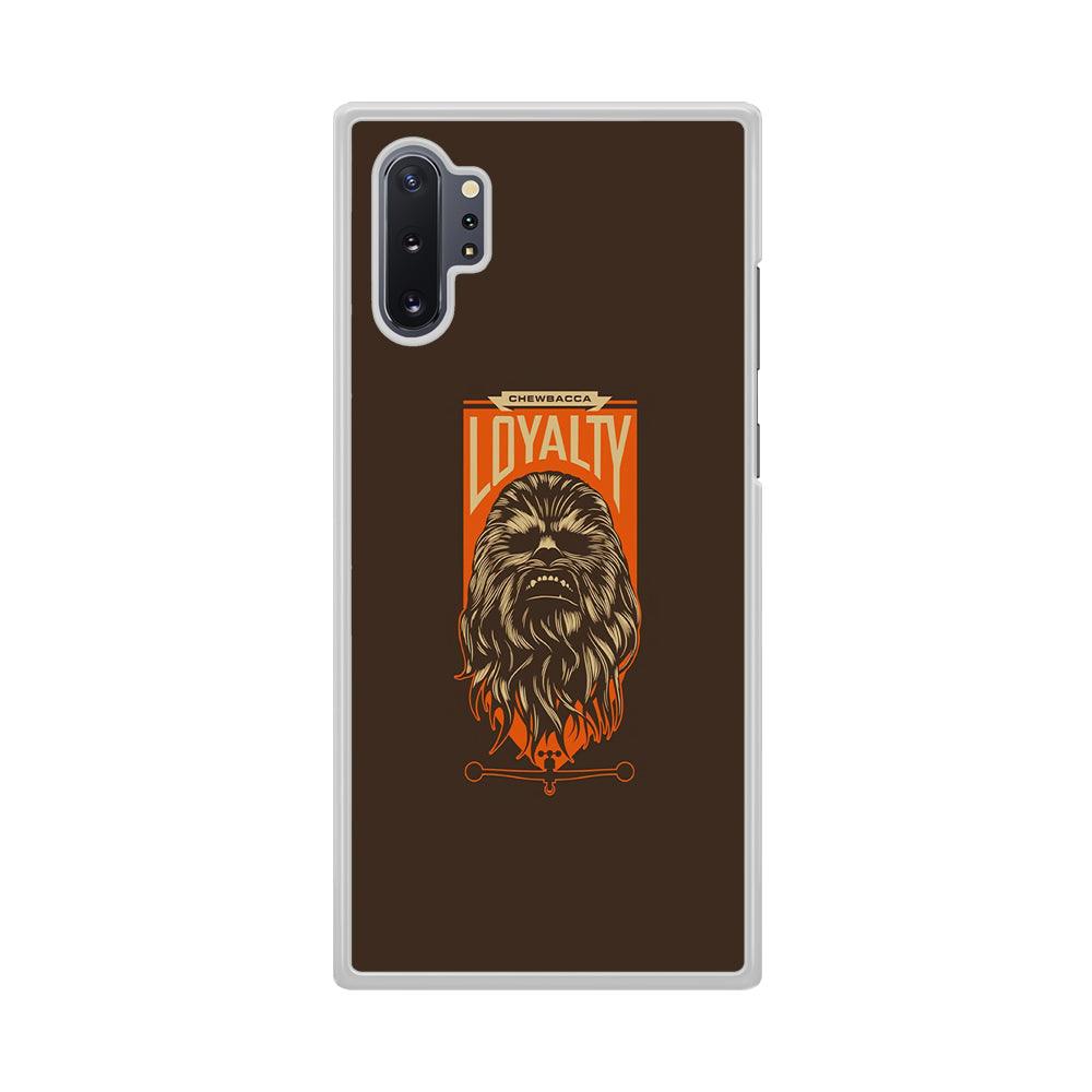 Starwars Chewbacca in Loyalty Samsung Galaxy Note 10 Plus Case-Oxvistore