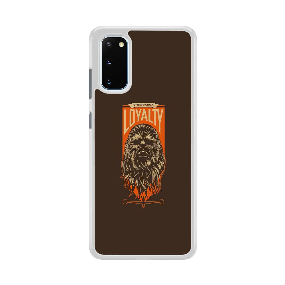 Starwars Chewbacca in Loyalty Samsung Galaxy S20 Case-Oxvistore