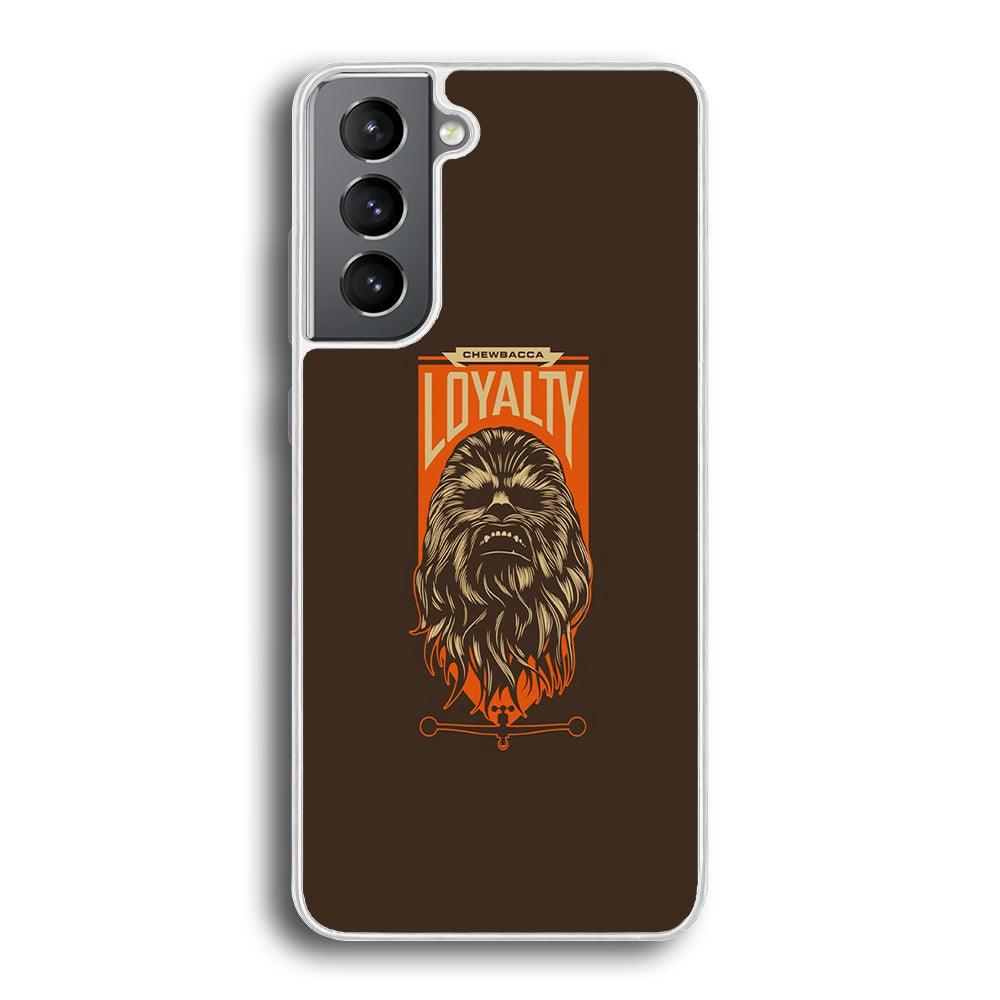 Starwars Chewbacca in Loyalty Samsung Galaxy S21 Plus Case-Oxvistore