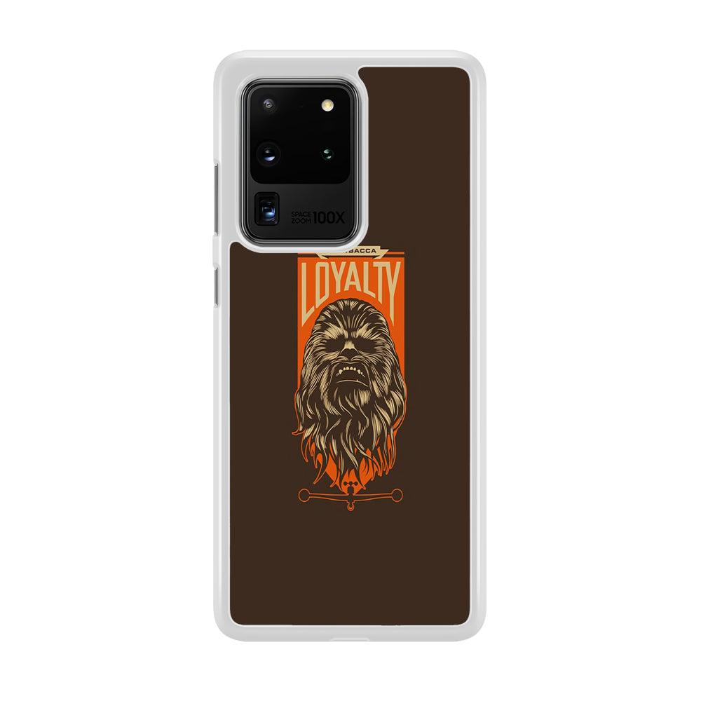 Starwars Chewbacca in Loyalty Samsung Galaxy S20 Ultra Case-Oxvistore