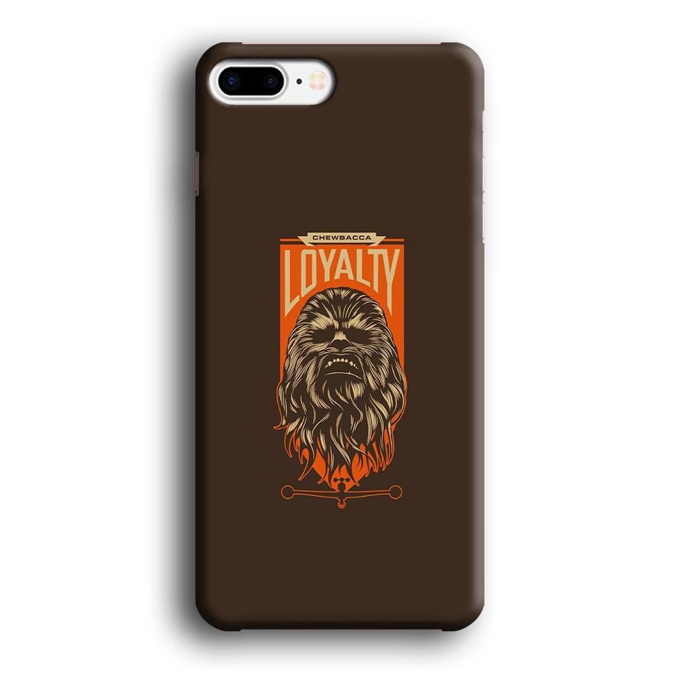 Starwars Chewbacca in Loyalty iPhone 7 Plus Case-Oxvistore