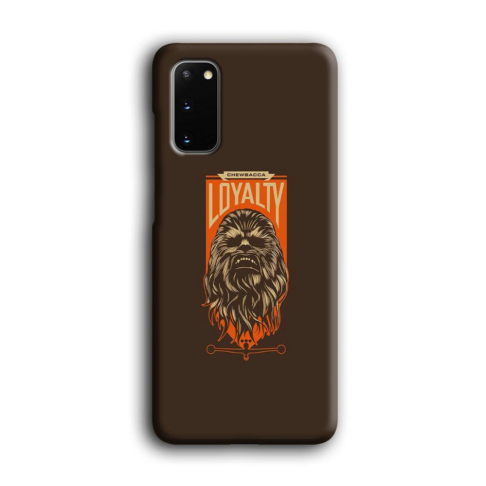 Starwars Chewbacca in Loyalty Samsung Galaxy S20 Case-Oxvistore