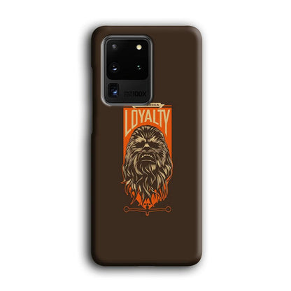 Starwars Chewbacca in Loyalty Samsung Galaxy S20 Ultra Case-Oxvistore