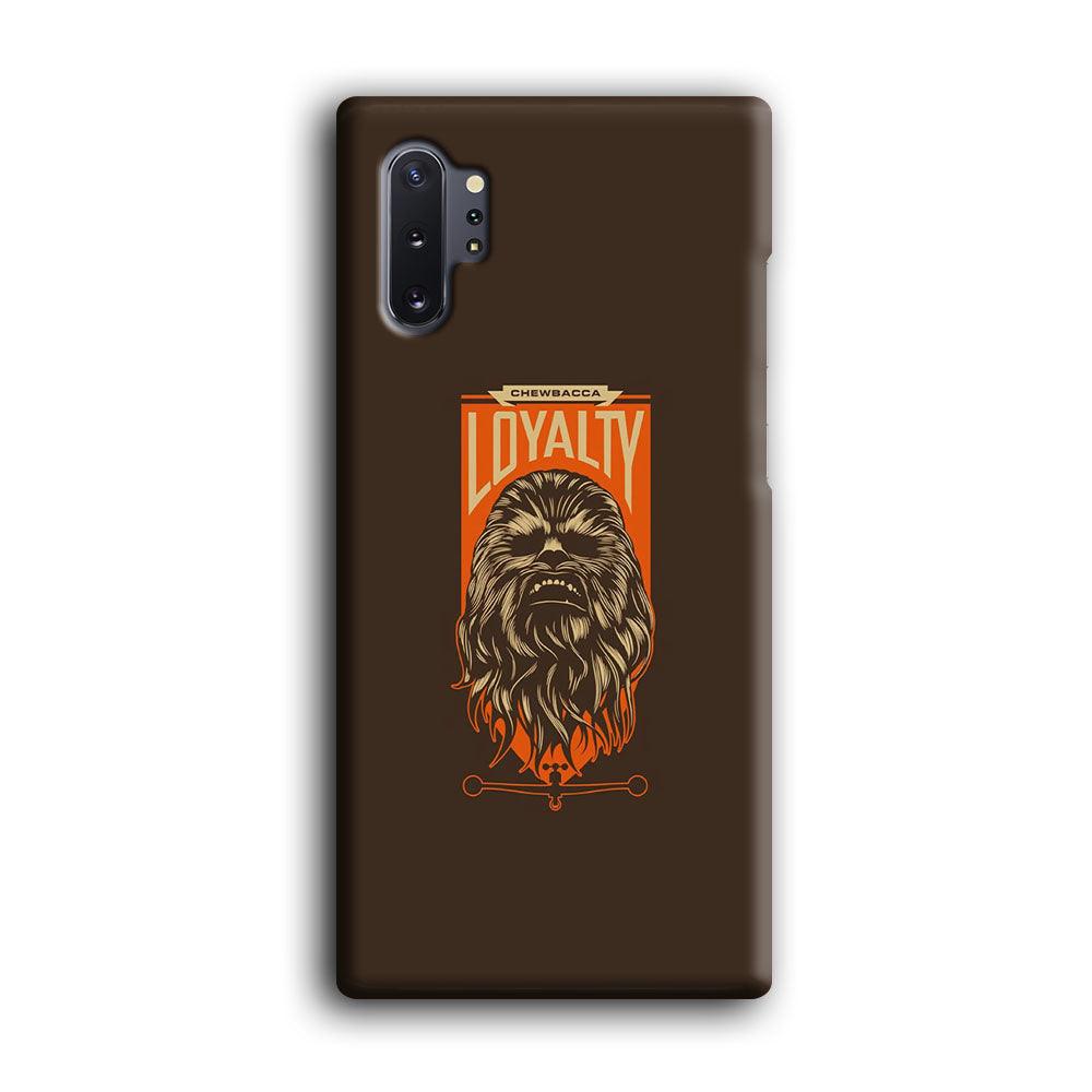 Starwars Chewbacca in Loyalty Samsung Galaxy Note 10 Plus Case-Oxvistore