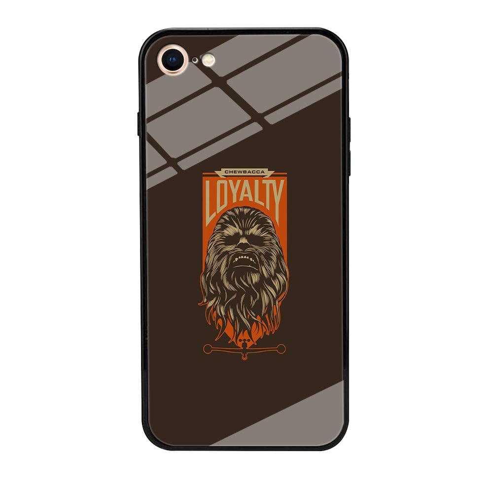 Starwars Chewbacca in Loyalty iPhone 8 Case-Oxvistore