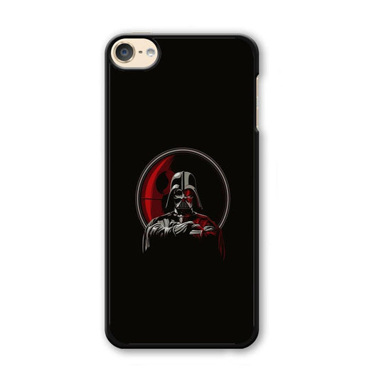 Starwars Darkness of Darth Vader iPod Touch 6 Case-Plastic White (2D Case)-Oxvistore
