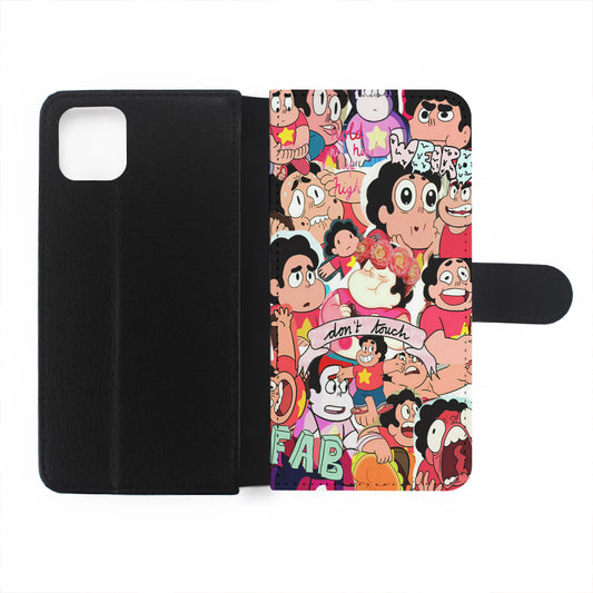 Steven Universe Collection Cartoon Flip Wallet Phone Case