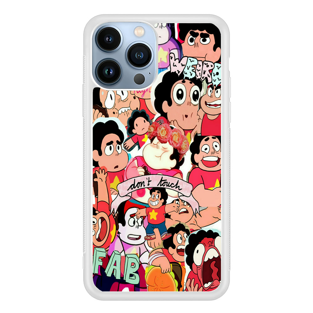 Steven Universe Collection Cartoon 2D Rubber Phone Case