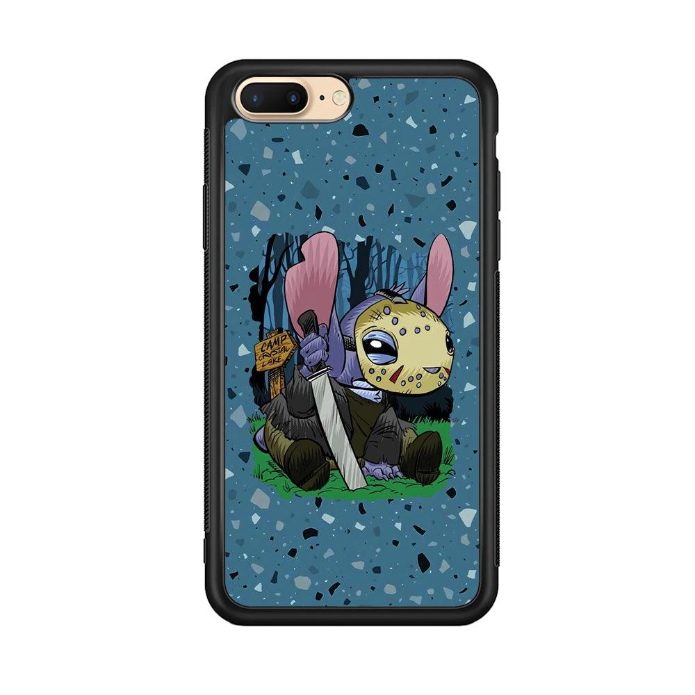 Stitch Camp Crystal Lake iPhone 8 Plus Case-Oxvistore