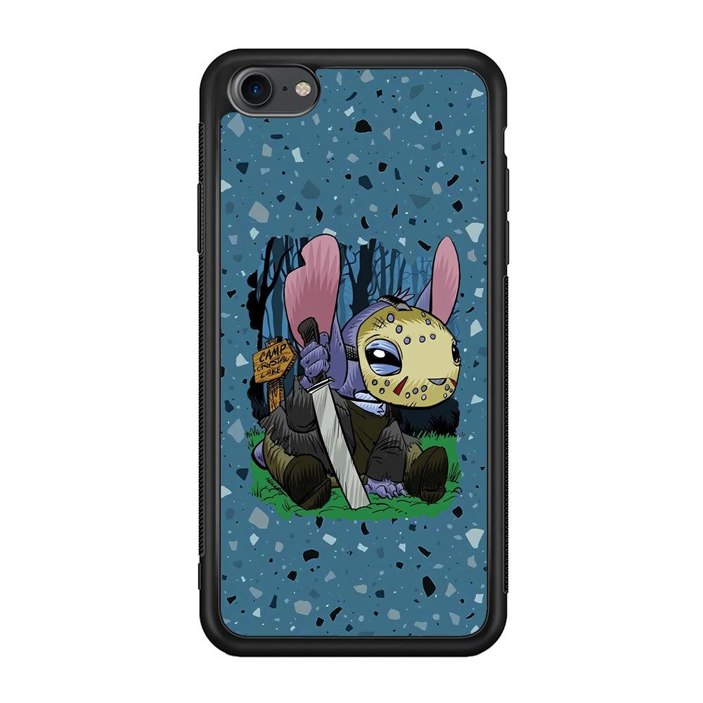 Stitch Camp Crystal Lake iPhone 8 Case-Oxvistore