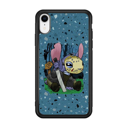 Stitch Camp Crystal Lake iPhone XR Case-Oxvistore