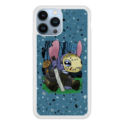 Stitch Camp Crystal Lake iPhone 15 Pro Case-Oxvistore