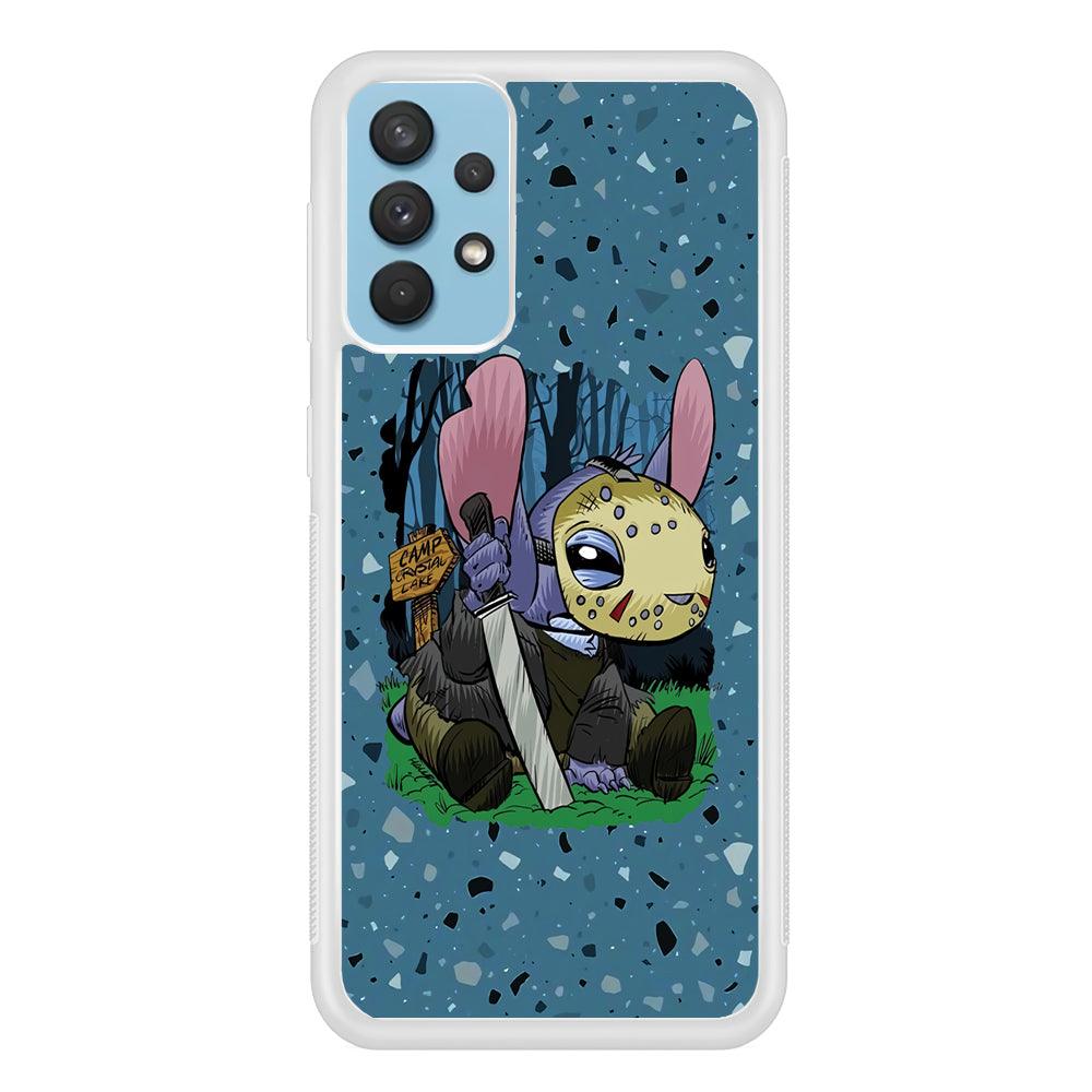 Stitch Camp Crystal Lake Samsung Galaxy A32 Case-Oxvistore