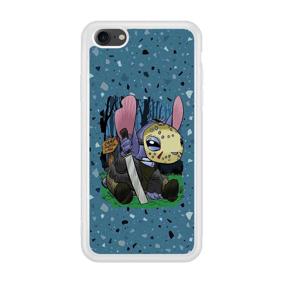 Stitch Camp Crystal Lake iPhone 8 Case-Oxvistore