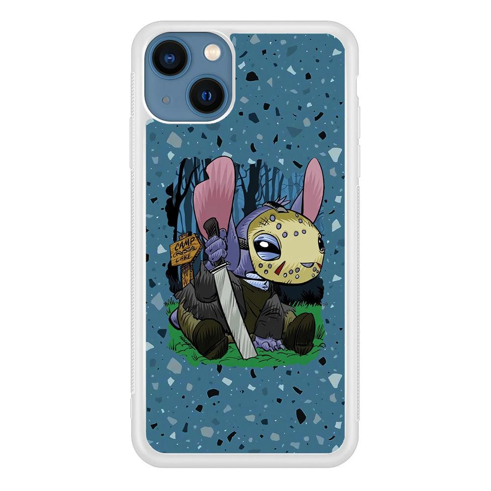 Stitch Camp Crystal Lake iPhone 15 Plus Case-Oxvistore