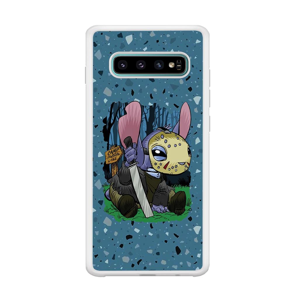 Stitch Camp Crystal Lake Samsung Galaxy S10 Case-Oxvistore